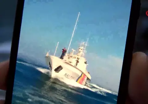Poliția de frontieră a deschis focul asupra unei ambarcațiuni turcești. Câți răniți s-au înregistrat