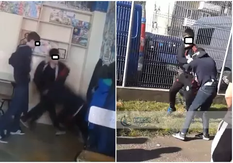 Scene șocante la o școală din Satu Mare! Un elev este bătut cu sălbăticie de colegi