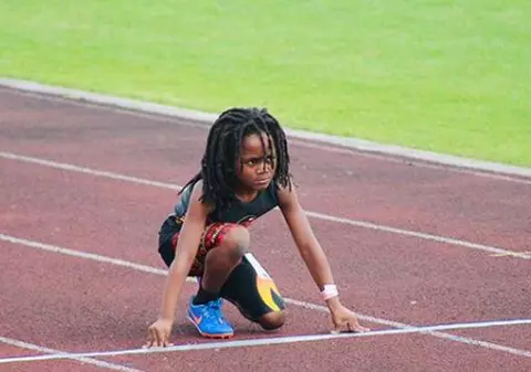 FOTO și VIDEO | El este Rudolph 'Blaze' Ingram, cel mai rapid copil din lume. La 7 ani, băiatul este deja comparat cu Usain Bolt