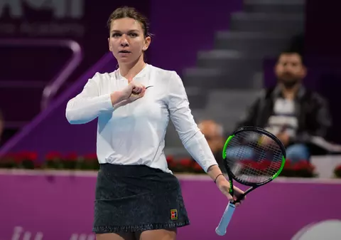 VIDEO | Simona Halep e în finală la Doha! Românca a revenit senzațional, după ce a fost condusă cu 4-1 în setul decisiv!