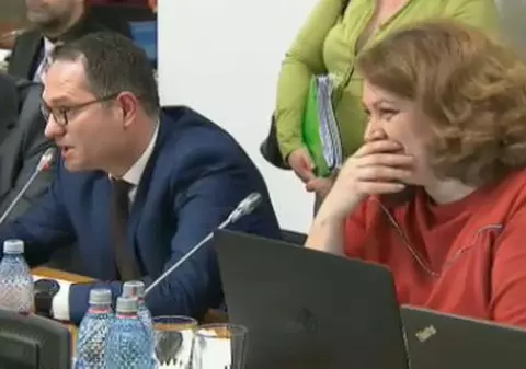 VIDEO | Gafa ministrului Tineretului şi Sportului. Nu a știut cine e persoana de lângă el
