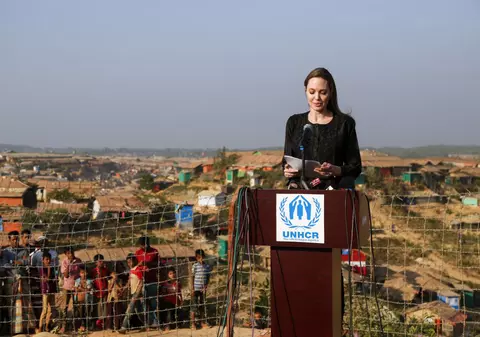Angelina Jolie a criticat eşecul comunităţii internaţionale de a preveni o criză umanitară de proporţii