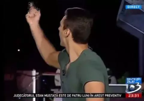 De unde a plecat meciul lui Mircea Badea cu motociclistul Tedi Emi. Ieri a fost revanșa unei confruntări mai vechi