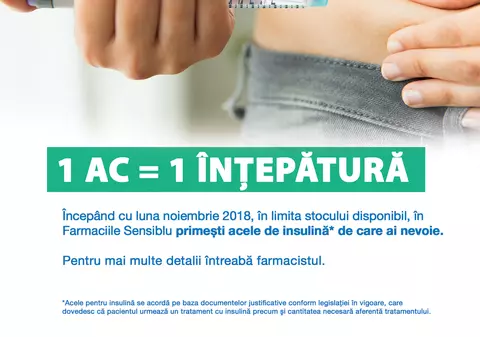 (Publicitate) Farmaciile Sensiblu, Punkt și Arta vin în sprijinul bolnavilor de diabet zaharat
