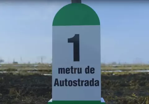 VIDEO | Protest inedit al unui om de afaceri din Bucovina. A construit primul metru de autostradă din Moldova, între Putna și Voroneț