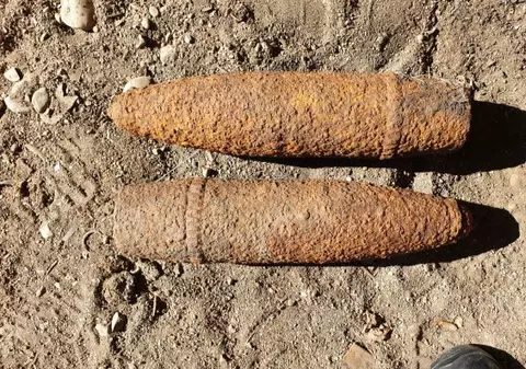 Bombă de aruncător, descoperită de niște copii la Cluj. Și-au anunțat imediat părinții