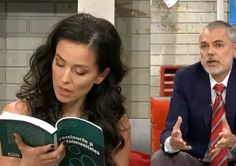 Schimb dur de replici între Olivia Steer și medicul Mihai Craiu pe tema vaccinării