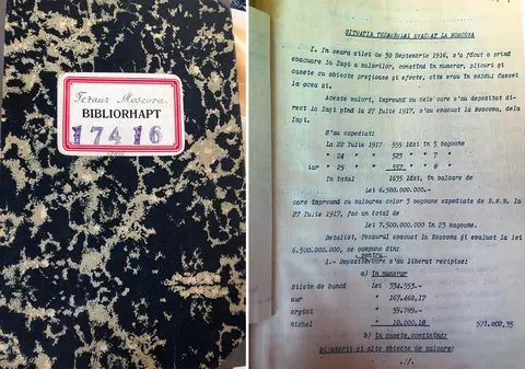 EXCLUSIV | Descoperire istorică! Un brașovean și un iranian au găsit, ascuns într-un dulap de epocă și neatins de 80 de ani, dosarul pe care Antonescu l-a trimis cu armata la Moscova ca să revendice tezaurul României!