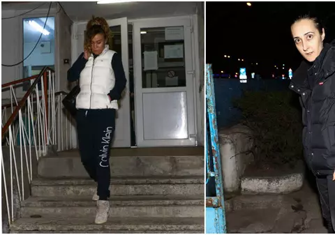 „Ginecoloaga” falsă de la Spitalul Ilfov va fi cercetată sub control judiciar. Primele imagini cu Raluca Bîrsan și Roxana Dragu, după ce au fost audiate de polițiști