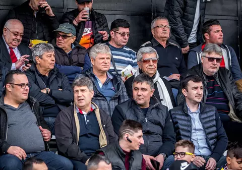 Ion Dichiseanu, mare fan al Rapidului, a fost la meciul cu FCSB II din Regie: ”Eu când iubesc, iubesc!”