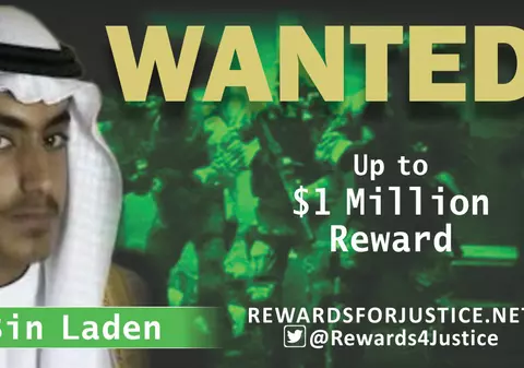 SUA oferă o recompensă de 1 milion de dolari pentru informații despre fiul preferat al lui Osama Bin Laden. Unde s-ar afla Hamza Bin Laden