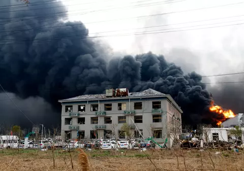 VIDEO | Explozie într-o uzină chimică în China. Bilanțul victimelor a ajuns la 44 de morți și 90 de răniți