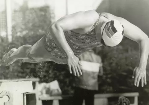 Înotătoarea Andrea Pollack a murit. Tripla campioană olimpică s-a luptat cu o boală nemiloasă