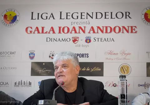 Meci de old boys Dinamo - Steaua, la 40 de ani de la debutul în Liga 1 al lui Ioan Andone (duminică, 14.20, TVR1). Fonduri donate Kassandrei Rotariu
