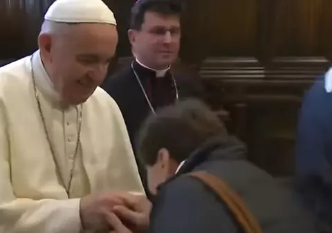 VIDEO | Un film cu Papa Francisc a devenit viral. Ce a încercat din răsputeri să evite