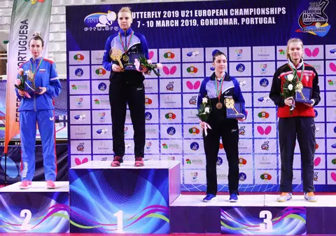 Adina Diaconu, campioană europeană de tineret la tenis de masă. ”Rezultatul din finală nu spune aproape nimic”