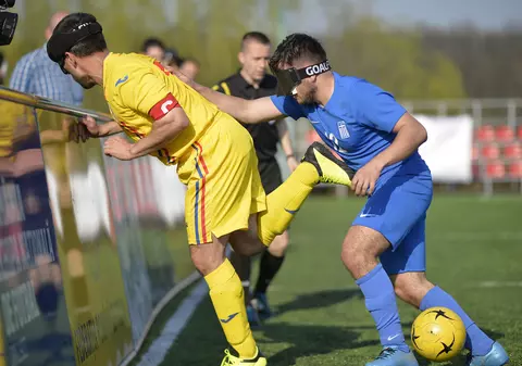Dincolo de lumea care nu se vede: naționala nevăzătorilor a obținut în weekend calificarea la Euro 2019. A terminat neînvinsă campania pentru turneul final