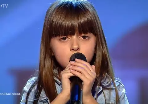 O fetiță de 8 ani l-a făcut pe Mihai Petre să lăcrimeze la Românii au talent