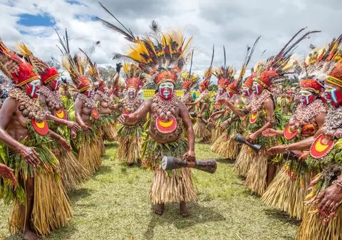 GALERIE FOTO | Imagini spectaculoase și extrem de rare cu triburile din Papua Noua Guinee