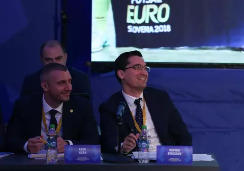Răzvan Burleanu conduce Comisia Media de la UEFA