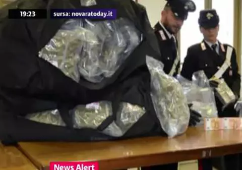 Români din Spania, arestați în Italia pentru trafic de droguri