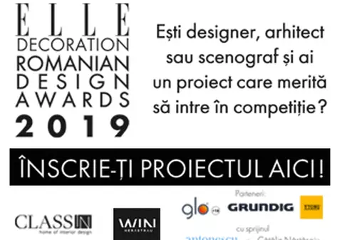 A cincea ediție a premiilor de design Elle Decoration