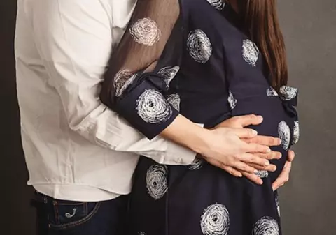 Laura Andreşan a născut o fetiţă. Grasu XXL, tată pentru prima oară