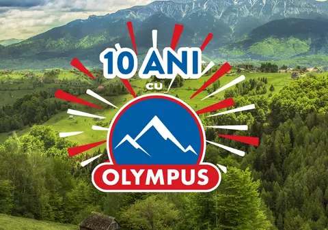 (Publicitate) Olympus aniversează zece ani de prezență la raft în România