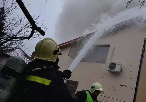 Direcția de drumuri Timișoara, afectată de un incendiu. Bilanțul pagubelor |VIDEO