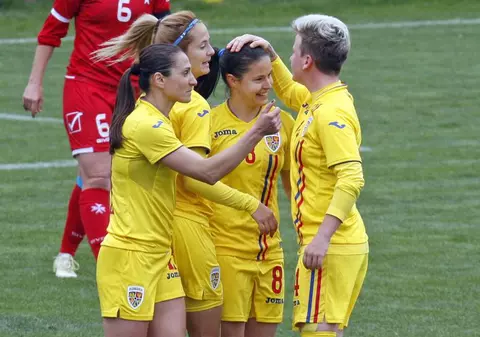 VIDEO / Fotbal feminin. România - Malta 5-0, într-un meci amical disputat la Mogoșoaia