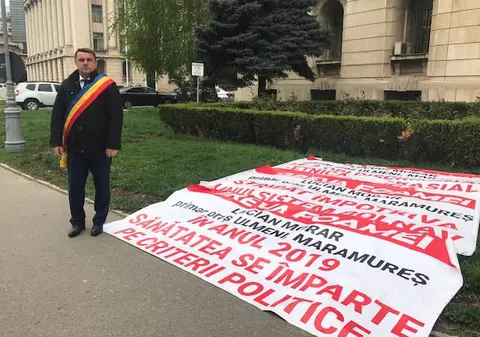 Un primar din Maramureș intră în greva foamei pentru orașul său nu are serviciu de ambulanță. „Sănătatea se împarte pe criterii politice”
