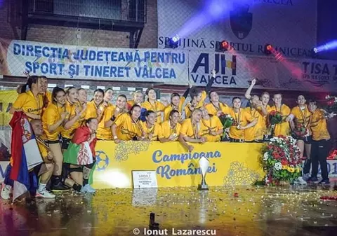 SCM Rm. Vâlcea, campioană a României în 2019 la handbal feminin