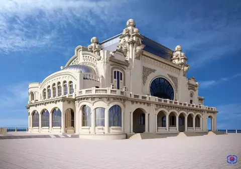 GALERIE FOTO | Cum va arăta Cazinoul din Constanța după restaurare. Inaugurarea este programată pentru ianuarie 2022