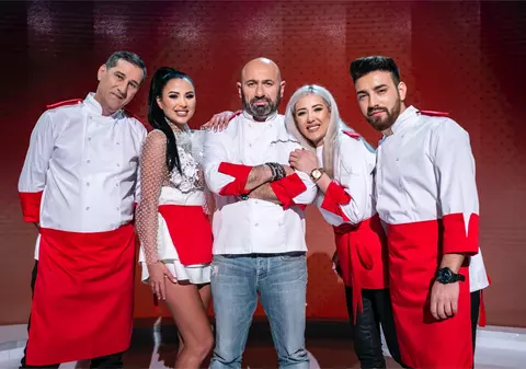 Sorin Bontea, Florin Dumitrescu și Cătălin Scărlătescu și-au ales echipele sezonului special Chefi la cuțite | FOTO