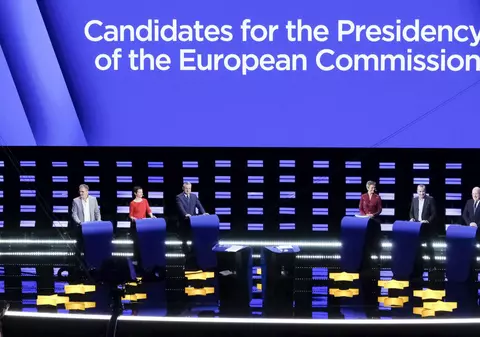 Dezbatere televizată între cei șase candidați la președinția Comisiei Europene