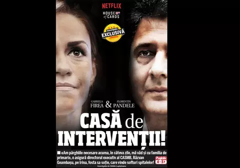 Firea și Pandele au pierdut procesul în care au acuzat Libertatea că le-a stricat imaginea când ziarul i-a comparat cu personajele din ”House of Cards”