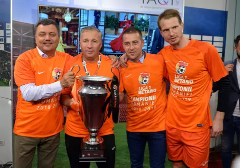 Dan Petrescu este la al treilea titlu de campion ca antrenor în 10 ani, al doilea la rând cu CFR Cluj: „Sunt prea buni, m-au îmblânzit”