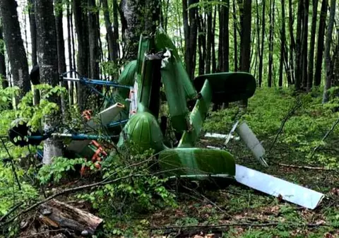 Misterul elicopterului de contrabandă prăbușit în Maramureș. Pilotul ar mai fi trăit 24 de ore după impactul cu solul