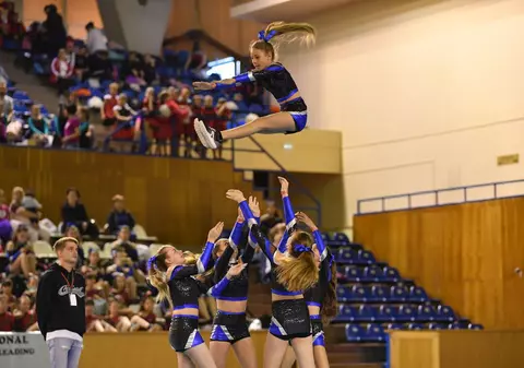 FOTO/ Frumusețe de spectacol. Majoretele au ridicat sala în picioare la Campionatul Național de la Cluj