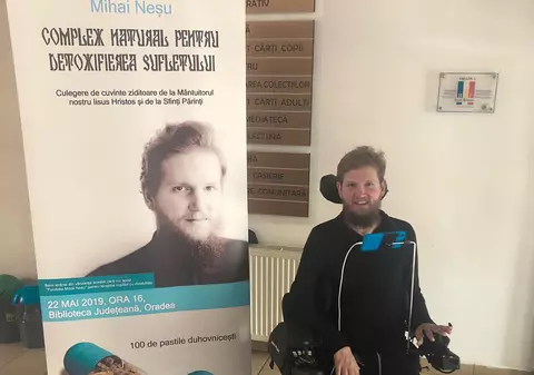 Mihai Neșu și-a lansat prima carte. Volumul este dedicat “detoxifierii sufletului”