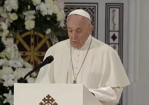 Discursul rostit de Papa Francisc, la Catedrala Mântuirii Neamului. „Să renunțăm la garanțiile comode ale puterii, la ispitirile înșelătoare ale lumescului”