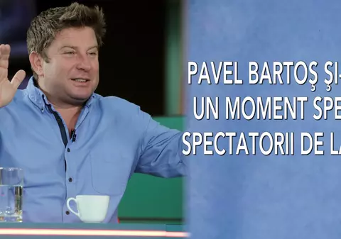 Pavel Bartoș, moment special cu publicul, la teatru. „Îmi place să-i văd, vreo 10-20 de secunde. Ne familiarizăm”