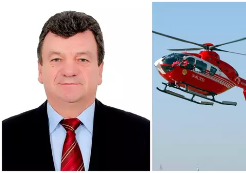 UPDATE / Senatorul PSD Virginel Iordache, adus la București cu un elicopter SMURD pentru o enteroviroză. Cum explică parlamentarul deplasarea