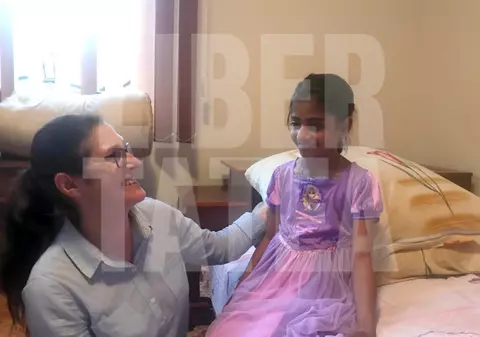 EXCLUSIV/ Primele fotografii cu Sorina, după ce a ajuns la familia adoptivă din SUA. „Este bine, a promis că vom fi prieteni”