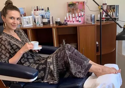 Cum se relaxează Adela Popescu după o zi încărcată. „ Am descoperit că poți avea o experiență spa și fără spa, chiar la tine acasă”