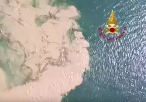VIDEO | Lacul Como, poluat în urma ploilor torențiale!
