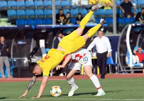 Căpitanul naționalei de tineret a Croației le-a cerut scuze fanilor pentru înfrângerea cu România la Euro 2019