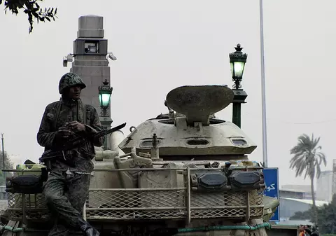 Cel puțin 14 polițiști au fost uciși într-un atac terorist în Egipt