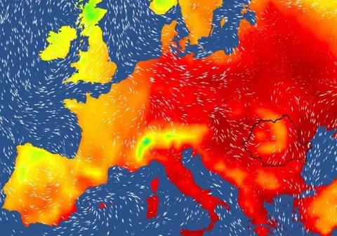 Caniculă în România, până la sfârşitul acestei săptămâni. Vor fi temperaturi resimţite de 40 de grade Celsius, la umbră