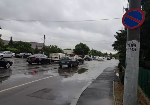 Cod portocaliu de inundații în Ilfov, Giurgiu și Teleorman, până la ora 16:00